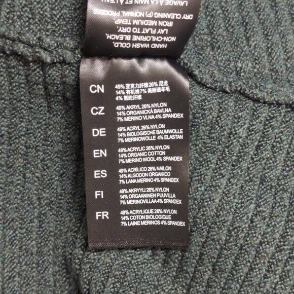 Kuhl Solace Sweater Soft Pine Green Cowl Neck L - Picture 8 of 10